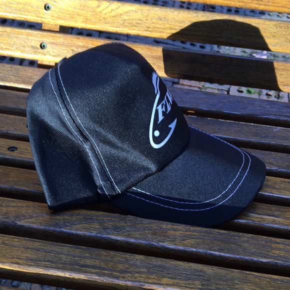 Castrol FLW TM outdoors lightweight fishing hat 5 panel baseball style black - Picture 13 of 16